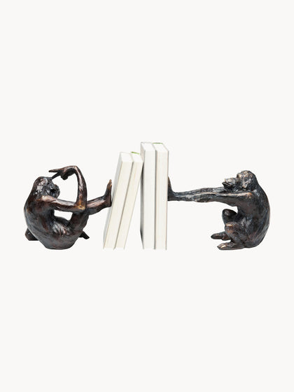 Westwing Sujetalibros Artesanales Monkey Kare 2 uds