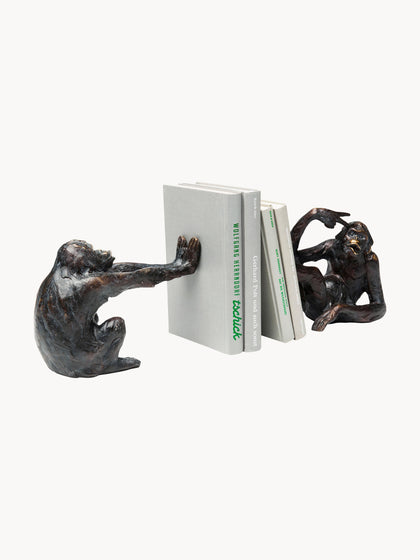 Westwing Sujetalibros Artesanales Monkey Kare 2 uds