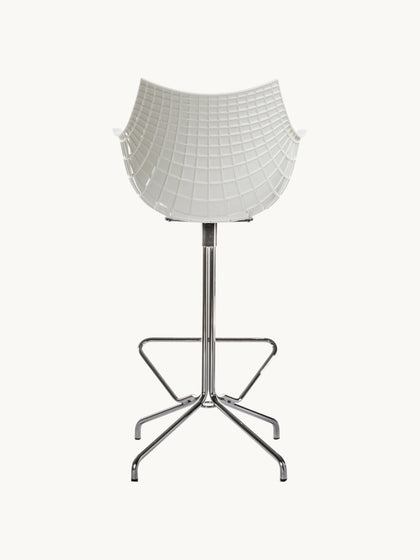 Westwing Taburete Alto Giratorio De Plástico Meridiana