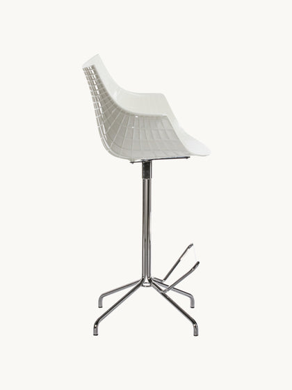 Westwing Taburete Alto Giratorio De Plástico Meridiana