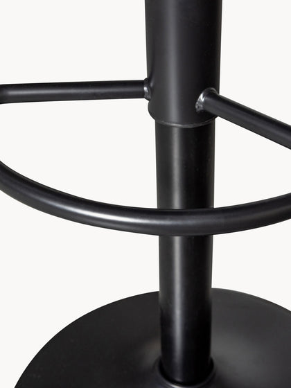 Westwing Taburete De Bar De Metal Isaac Regulable En Altura