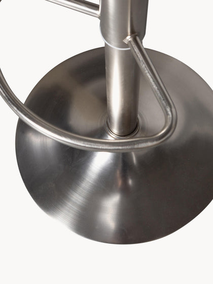 Westwing Taburete De Bar De Metal Isaac Regulable En Altura