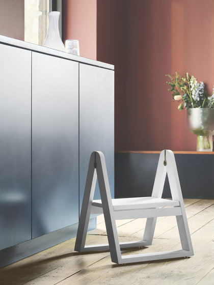 Westwing Taburete Plegable De Madera De Fresno Reech