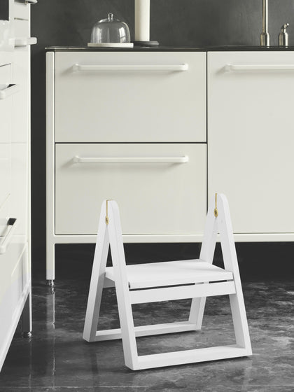 Westwing Taburete Plegable De Madera De Fresno Reech