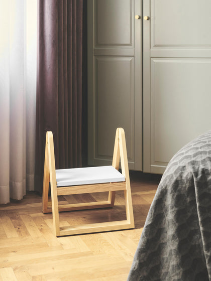 Westwing Taburete Plegable De Madera De Fresno Reech