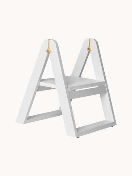 Westwing Taburete plegable de madera de fresno Reech