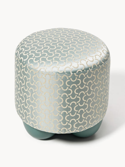 Westwing Taburete Tapizado De Diseño DEDAR Milano X Westwing Lino