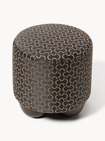 Westwing Taburete Tapizado De Diseño DEDAR Milano X Westwing Lino