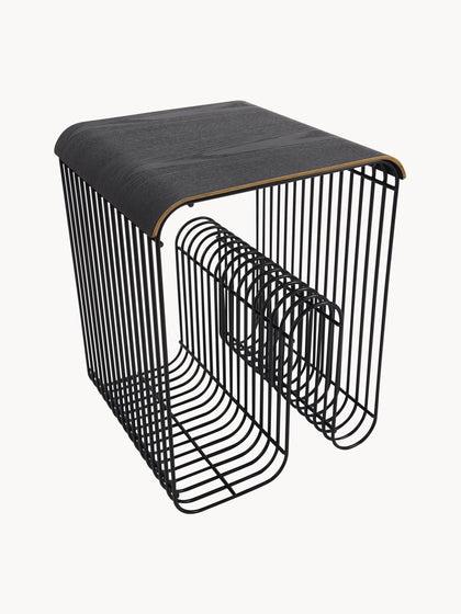 Westwing Tapa Para Taburete De Madera De Roble Curva