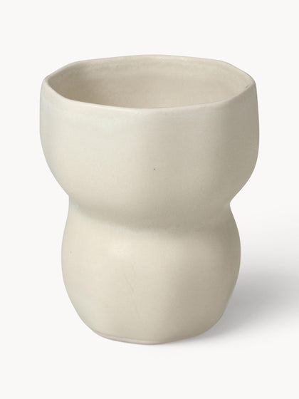 Westwing Taza con forma orgánica artesanal Limfjord 350 ml