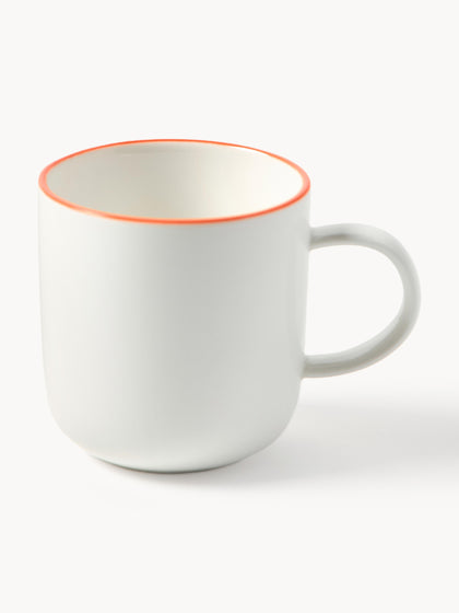 Westwing Tazas Con Platitos De Porcelana Facile 2 uds
