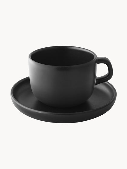 Westwing Tazas De Café Con Platillos Nordic Kitchen 4 Uds