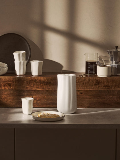 Westwing Tazas De Café De Porcelana Con Forma Orgánica Joana 4 Uds