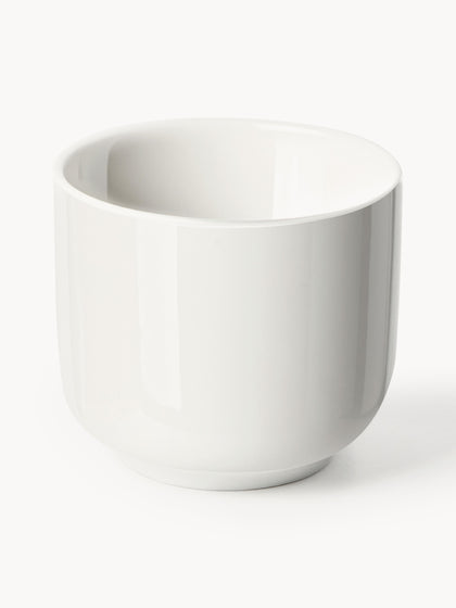 Westwing Tazas De Café Espresso De Porcelana Con Platitos Nessa 4 uds