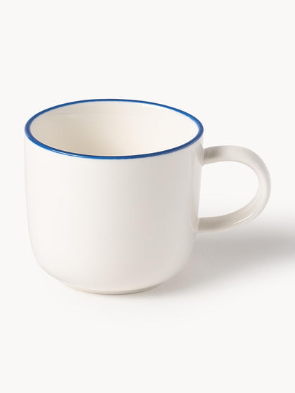 Westwing Tazas Espresso Con Platitos De Porcelana Facile 2 uds
