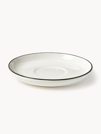 Westwing Tazas Espresso Con Platitos De Porcelana Facile 2 uds