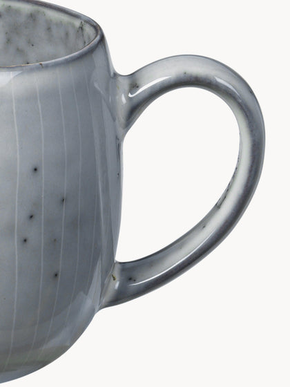 Westwing Tazas Grandes Artesanales Nordic Sea 2 uds