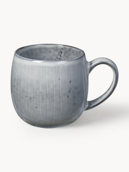 Westwing Tazas Grandes Artesanales Nordic Sea 2 uds