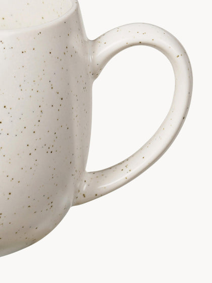 Westwing Tazas Grandes Artesanales Nordic Vanilla 2 uds