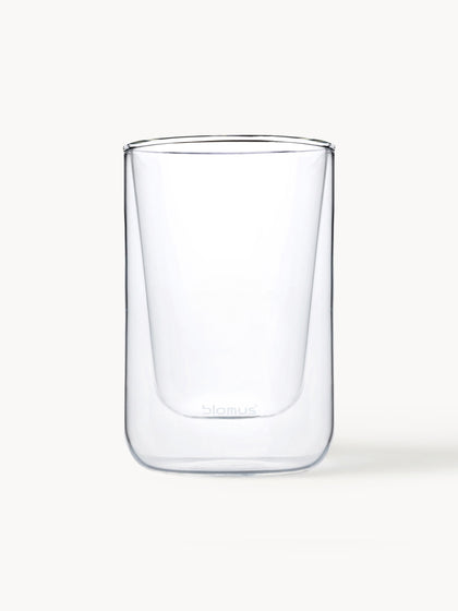 Westwing Tazas Termo De Vidrio De Doble Pared Nero 2 uds