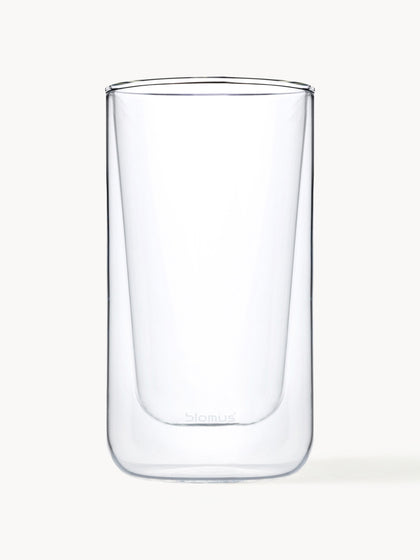 Westwing Tazas termo de vidrio de doble pared Nero 2 uds