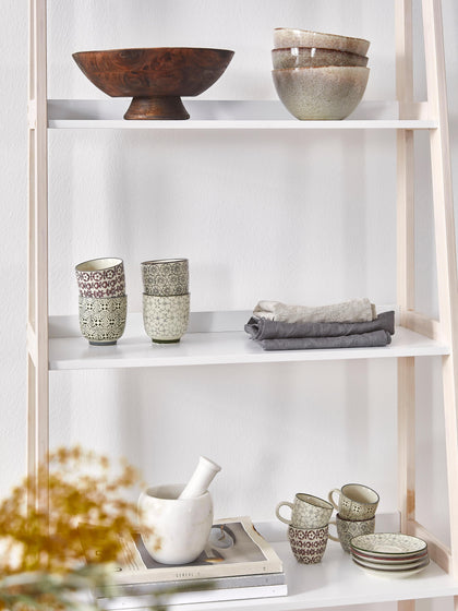 Westwing Tazas XS Con Estampado Pequeño Karine 4 Unidades