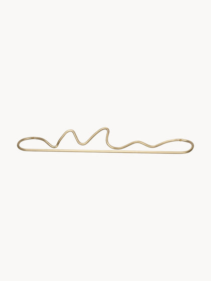 Westwing Toallero De Pared Artesanal De Metal Curvature