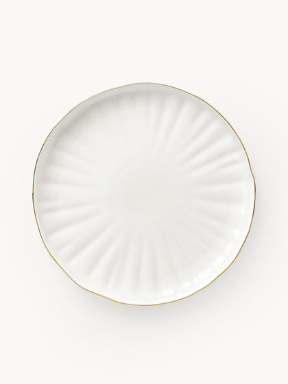 Westwing Vajilla De Porcelana Con Relieves Sali 4 comensales (12 pzas.)