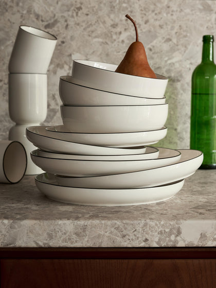 Westwing Vajilla De Porcelana Facile 6 comensales (18 pzas.)