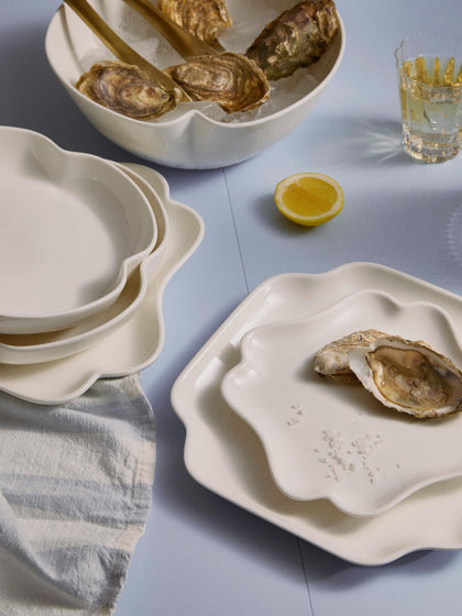 Westwing Vajilla De Porcelana Nera 4 Comensales (12 Pzas.)