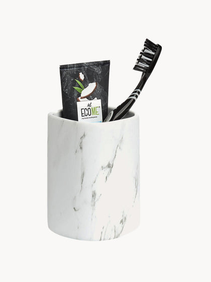 Westwing Vaso Cepillo De Dientes De Cerámica Marble