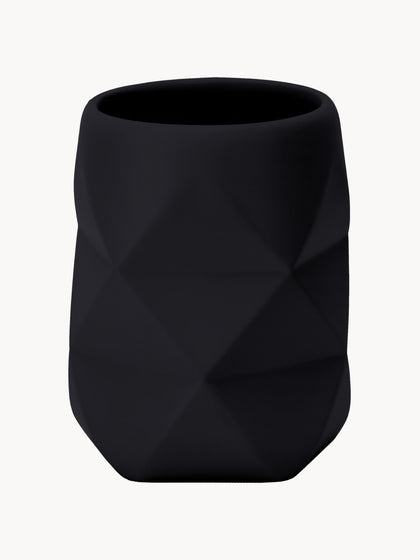 Westwing Vaso cepillo de dientes de poliresina Crackle