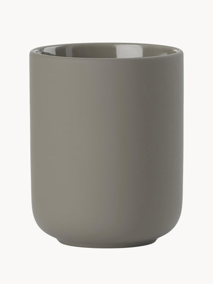 Westwing Vaso cepillo dientes con superficie suave al tacto Ume