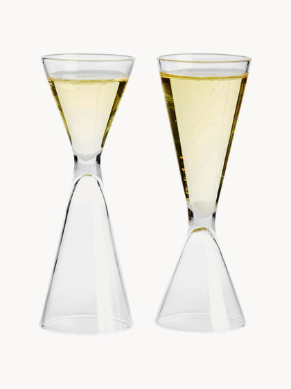 Westwing Vasos Chupito Semon 6 uds. Con Caja De Madera