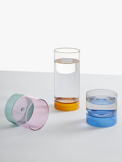 Westwing Vasos De Agua Artesanales Bamboo Groove 2 Uds