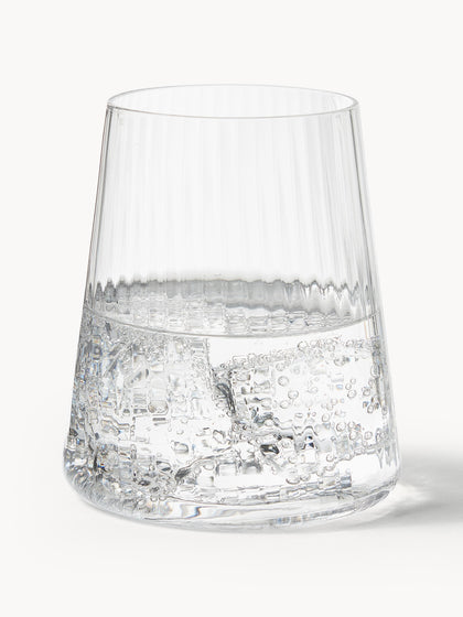 Westwing Vasos De Agua Artesanales Con Relieves Cami 4 uds