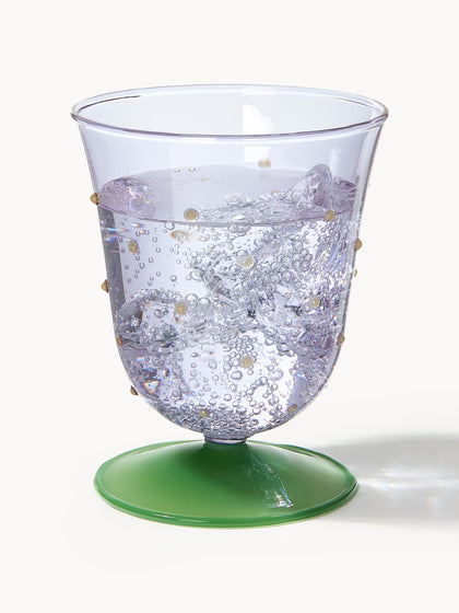 Westwing Vasos De Agua Artesanales De Vidrio Borosilicato Dot 2 Uds