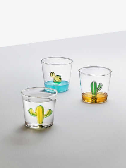 Westwing Vasos De Agua Artesanales Desert Plants 6 uds