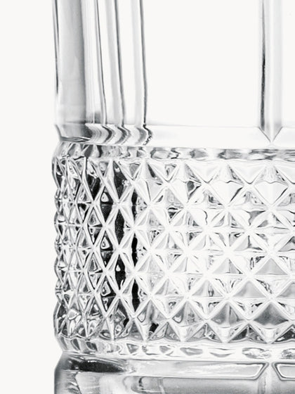 Westwing Vasos De Cristal Con Relieve Brillante 6 uds