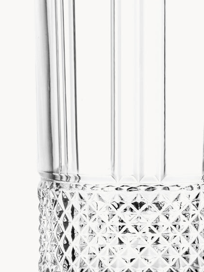 Westwing Vasos De Cristal Con Relieve Brillante 6 uds