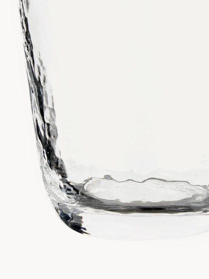 Westwing Vasos De Vidrio Soplado Artesanalmente Hammered 4 uds