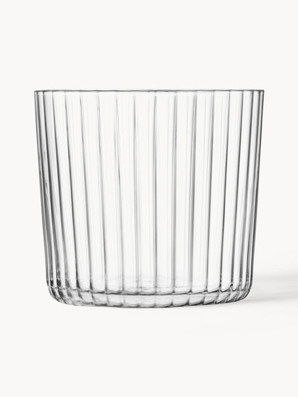 Westwing Vasos de vidrio soplado artesanlamente Gio 4 uds
