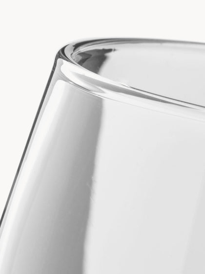 Westwing Vasos De Vidrio Soplados Artesanalmente Smoke 4 uds