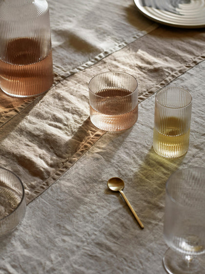 Westwing Vasos Pequeños Soplados Con Relieves Ripple 4 Uds