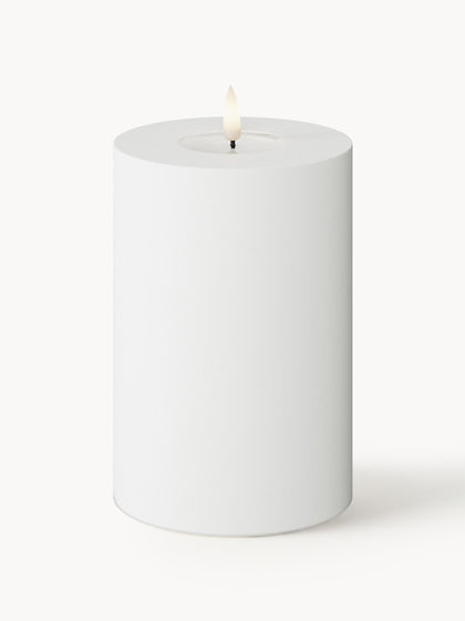 Westwing Vela LED artesanal para exterior Real Flame 15 cm