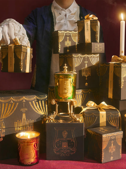 Westwing Vela Perfumada Artesanal Angelo (madera De Cachemira Musgo Y Castaño Glaseado)