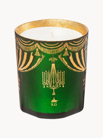 Westwing Vela Perfumada Artesanal Angelo (madera De Cachemira Musgo Y Castaño Glaseado)