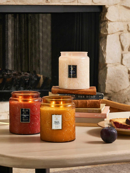 Westwing Vela Perfumada Artesanal De Dos Mechas Japonica Collection (Santal Vainilla Bourbon Francesa Y Oud)