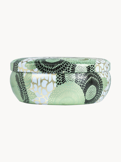 Westwing Vela Perfumada Artesanal De Tres Mechas Japonica Collection (ciprés Bayas De Enebro Hojas De Menta Y Madera)