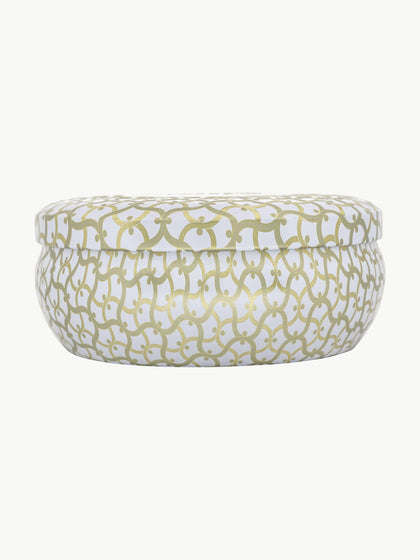 Westwing Vela Perfumada Artesanal De Tres Mechas Maison Blanc (eucalipto Cardamomo Salvia Y Corteza De Hinoki)